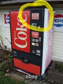 Coca-Cola 80s Talking Vender Vending Machine Dixie Narco Cavalier Sanyo RARE