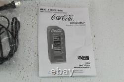 Coca-Cola CVF18 Vending Machine Style 10 Can Thermoelectric Mini Fridge Red