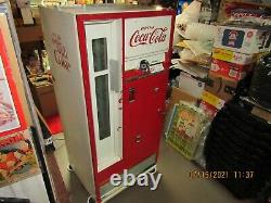 Coca Cola Coke Cavalier Soda Vending Machine Cs-64 Exc Fully Works