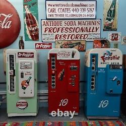 Coca Cola Coke Machines, Orange CRUSH FRIG Professional Restoration