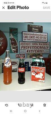 Coca Cola Coke Machines, Orange CRUSH FRIG Professional Restoration