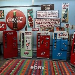 Coca Cola Coke Machines, Orange CRUSH FRIG Professional Restoration