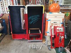 Coca Cola Coke Machines, Orange CRUSH FRIG Professional Restoration