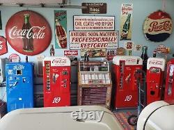 Coca Cola Coke Machines, Orange CRUSH FRIG Professional Restoration