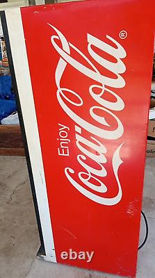 Coca Cola Coke Vending Machine Cavalier Vintage Model 1USS-64101 WORKS GREAT