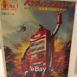 Coca Cola Coke Vending Machine Robot Red Figure 1/8 from Japan