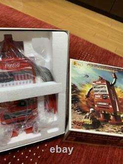 Coca Cola Coke Vending Machine Robot Red Piggy bank Figure 1/8 limited Rare F/S