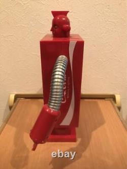 Coca Cola Coke Vending Machine Robot Red Piggy bank Figure 1/8 limited Tested