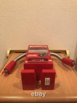 Coca Cola Coke Vending Machine Robot Red Piggy bank Figure 1/8 limited Tested