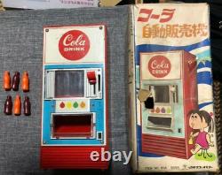 Coca-Cola Cola vending machine tin figurine toys Japan