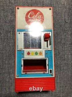 Coca-Cola Cola vending machine tin figurine toys Japan