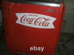 Coca Cola GLASCO Machine Floor OLD NICE Motor Works