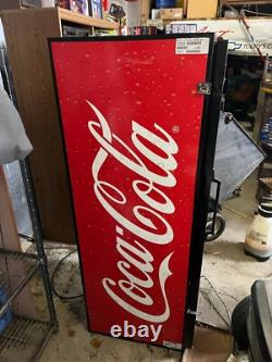 Coca-Cola Glass Front Cooler (WORKING) Vintage