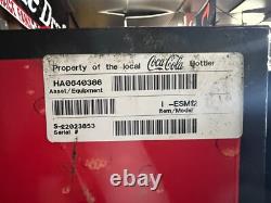 Coca-Cola Glass Front Cooler (WORKING) Vintage