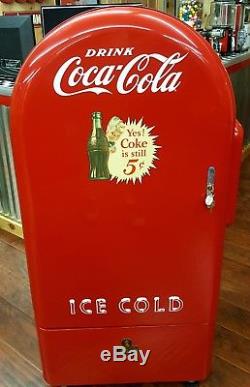 Coca Cola, Jacobs 160 Coke, Soda Bottle Vending Machine, Nice Complete