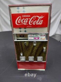Coca-Cola Mini Vending Machine Piggy Bank Retro Music Sound Collectible Toy