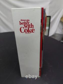Coca-Cola Mini Vending Machine Piggy Bank Retro Music Sound Collectible Toy