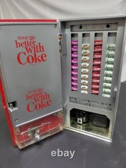 Coca-Cola Mini Vending Machine Piggy Bank Retro Music Sound Collectible Toy