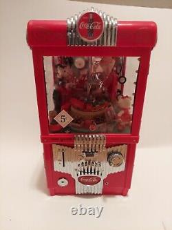 Coca-Cola RARE musical Coin Bank vending machine 5c Enesco Doesn't Work