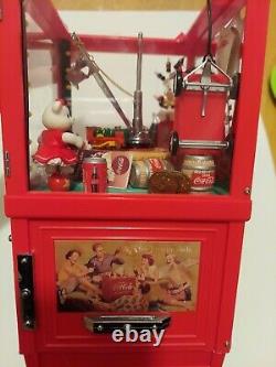 Coca-Cola RARE musical Coin Bank vending machine 5c Enesco Doesn't Work