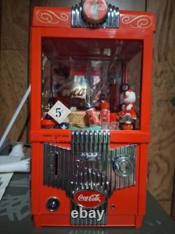 Coca-Cola Red & Silver Vending Machine Style Coin Bank Soda Colerain Cincinnati