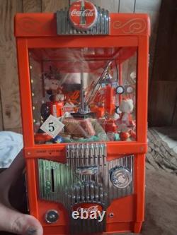 Coca-Cola Red & Silver Vending Machine Style Coin Bank Soda Colerain Cincinnati