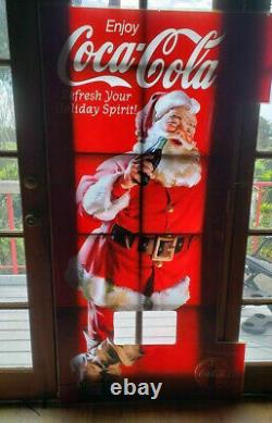 Coca Cola Santa Vending Machine Christmas cover graphics promotiional