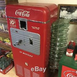 Coca-Cola Soda Cooler Machine Model 33 Takes 6.5oz Bottles