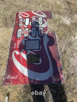 Coca Cola Soda Machine Front Face Cover