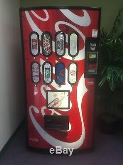 Coca Cola Soda Vending Machine RVCC660-9 WORKING Additional machine included