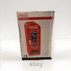 Coca Cola Upright Vending Machine Retro Mini Pop Soda Refrigerator Coke Cooler