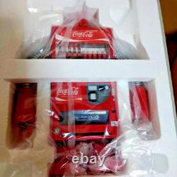 Coca-Cola Vending Machine Robot Red Piggy bank Sounds and neck moves