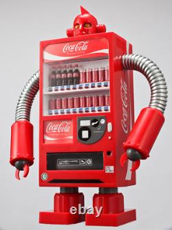 Coca-Cola Vending Machine Robot Red Piggy bank Sounds and neck moves
