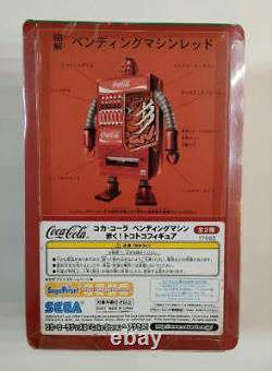 Coca Cola Vending Machine Robot Red Walking Tokotoko Figure Vintage Unopened