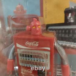 Coca Cola Vending Machine Robot Red Walking Tokotoko Figure Vintage Unopened