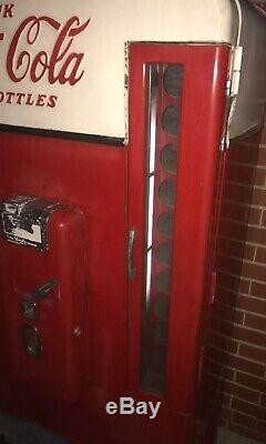 Coca Cola Vendo 110 Vintage Coke Machine Ice Cold, Fully Functional, Works Gr8