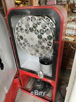 Coca Cola Vendo 39 Coke Machine Works Vends Unrestored Poor Repaint