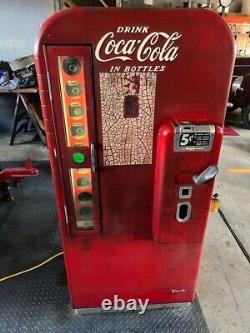 Coca- Cola Vendo 5 Cent Machine H 81 A Original Paint Investment Grade 1955