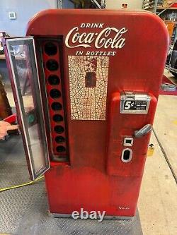 Coca- Cola Vendo 5 Cent Machine H 81 A Original Paint Investment Grade 1955