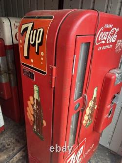 Coca Cola Vendo 81 Machine, Great Original Condition, Runs/cools Rare Find