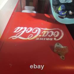 Coca-Cola Vintage Red Soda Vending Machine Collectible