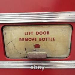 Coca-Cola Vintage Soda Vending Machine 10¢ Dime Only Red Lift Door