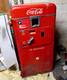 Coca-Cola Vintage Soda Vending Machine Red Drink Coca-Cola In Bottles