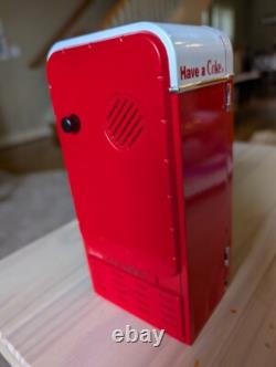 Coca Cola Vintage Wending Machine Toy Makes Noise/Works