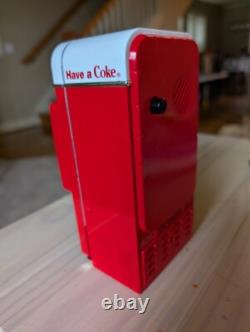 Coca Cola Vintage Wending Machine Toy Makes Noise/Works