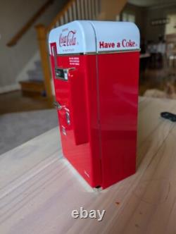 Coca Cola Vintage Wending Machine Toy Makes Noise/Works