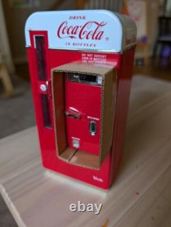 Coca Cola Vintage Wending Machine Toy Makes Noise/Works