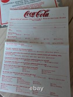 Coca Cola Vintage Wending Machine Toy Makes Noise/Works