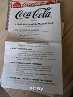 Coca Cola Vintage Wending Machine Toy Makes Noise/Works