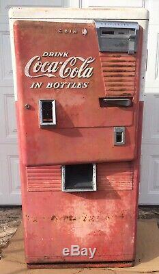 Coca Cola Westinghouse Soda Dispenser Machine Coke 1950s Coin